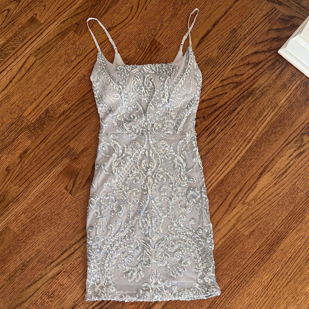 Sequin Mini Dress